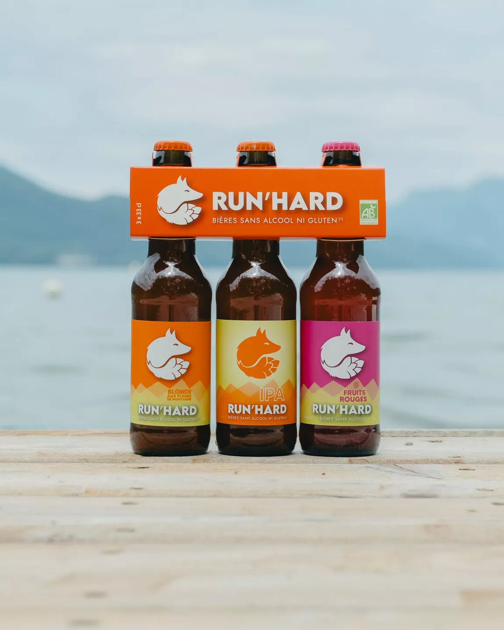 Bière IPA sans alcool ni gluten 33cl - RUN'HARD