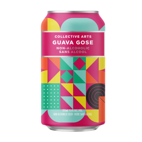 Bière Collective Arts Guava Gose sans alcool 0,4%