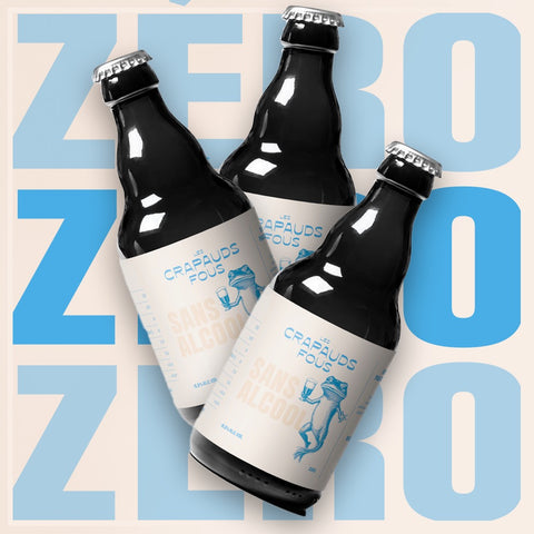 Bière blanche Les Crapauds Fous 0,5%