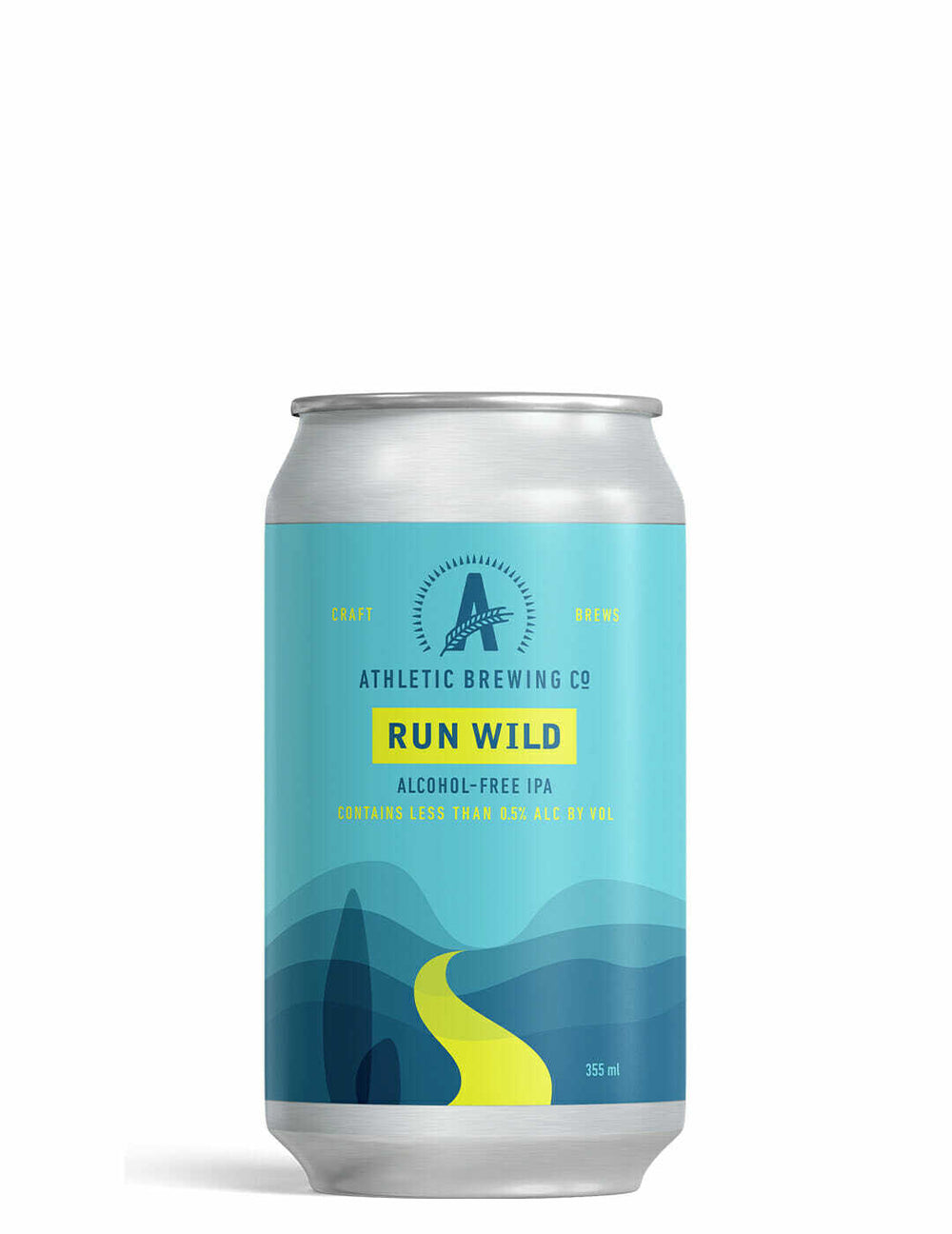 Bière Athletic Brewing Run Wild IPA sans alcool 0,5%