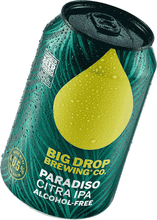 Bière Big Drop Paradiso Citra IPA 0,5% sans alcool