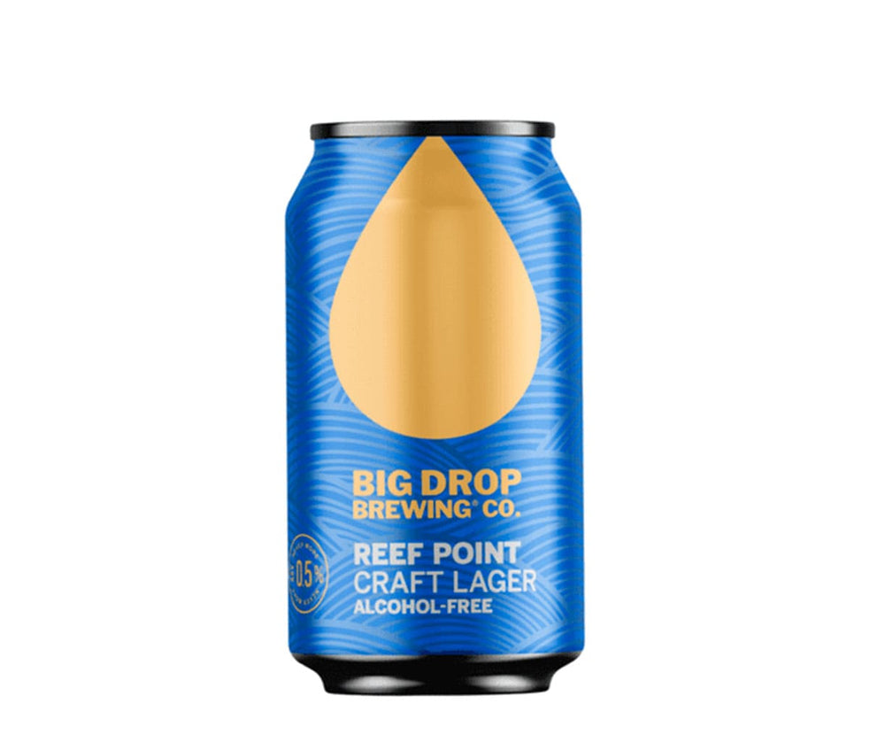 Bière Big Drop Reef Point Craft Lager 0,5% sans alcool