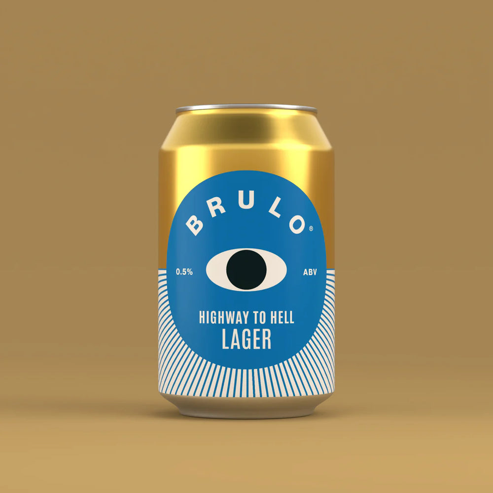 Bière Brulo Highway To Hell Lager sans alcool 0.5%
