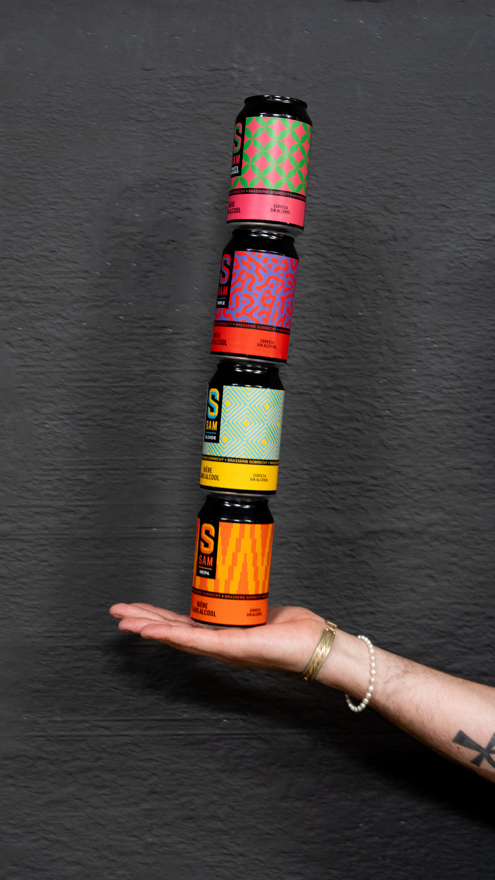 Bière SAM fruits rouges sans alcool 0,5% - cannette 33 cl