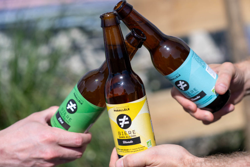 Bière blonde La Brasserie Parallèle 0,3% Bio